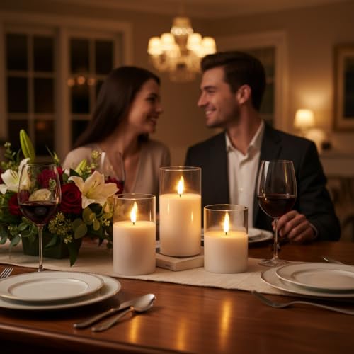 شموع بلا لهب - ريموت كنترول