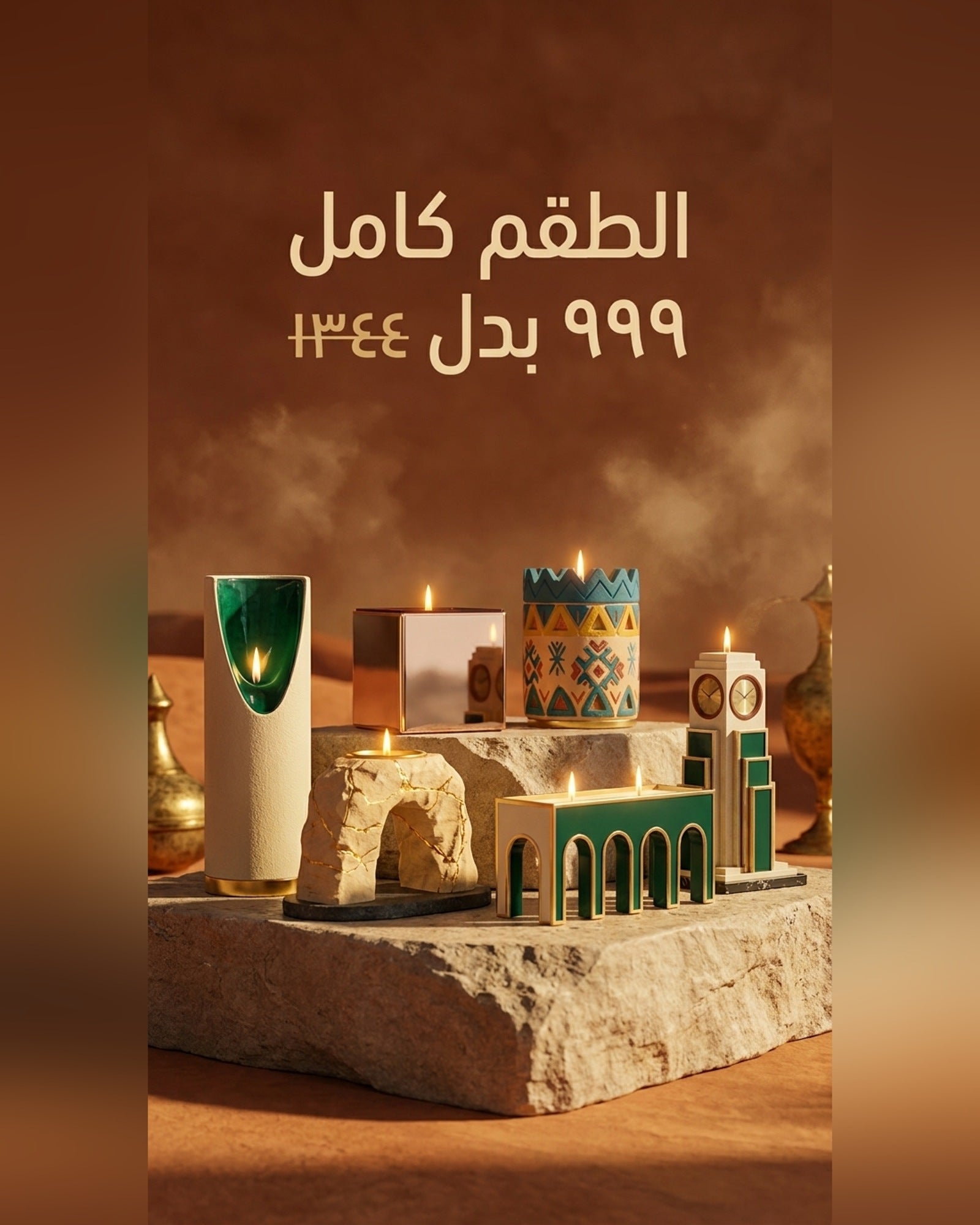 طقم عزّ الديار الكامل — 999 بدل 1344