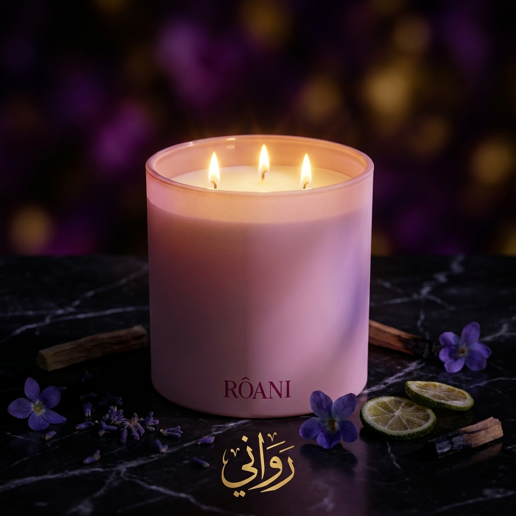 شمعة سيرينا المعطرة - لمسة عطرية فاخرة