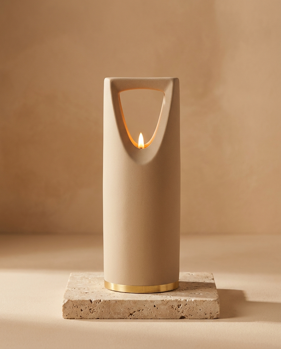 شمعة برج المملكة — النسخة الرملية