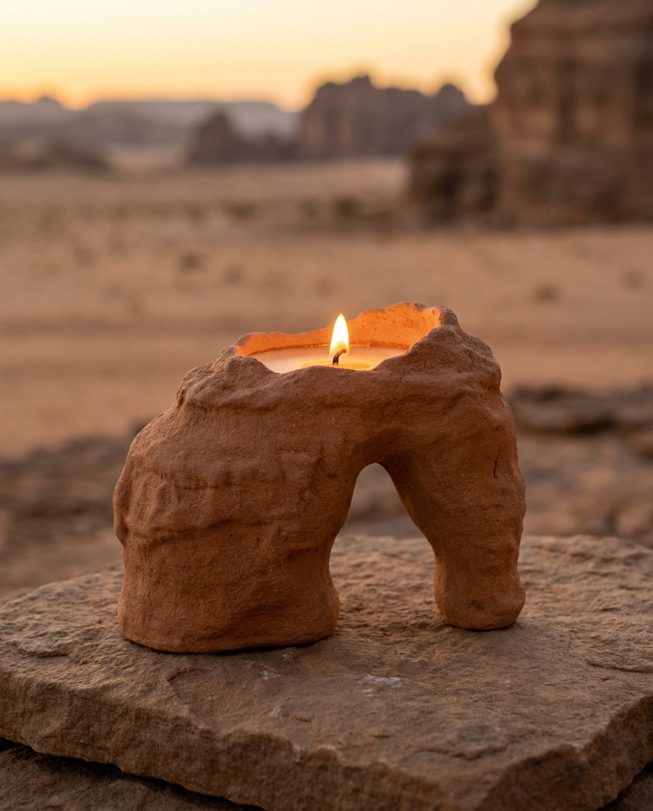 شمعة قوس العلا — النسخة الرملية