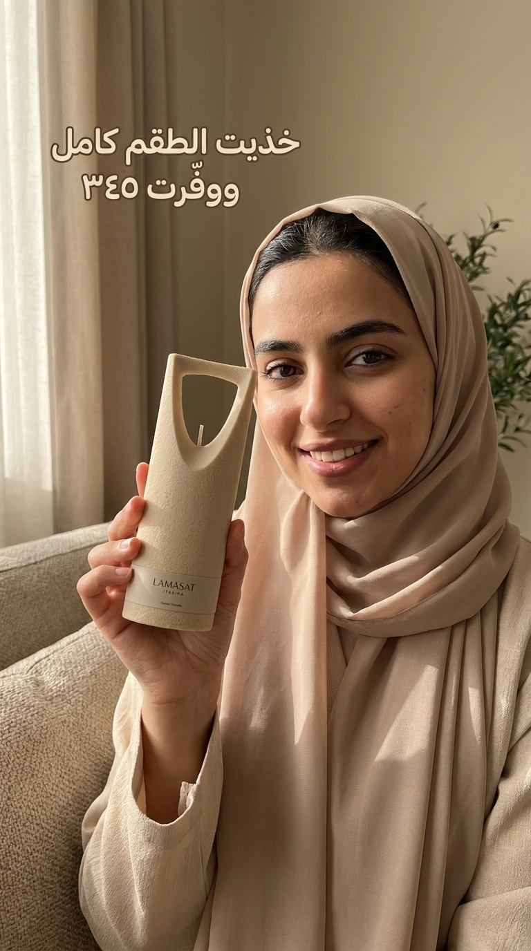 شمعة برج المملكة الرملية في لقطة واقعية
